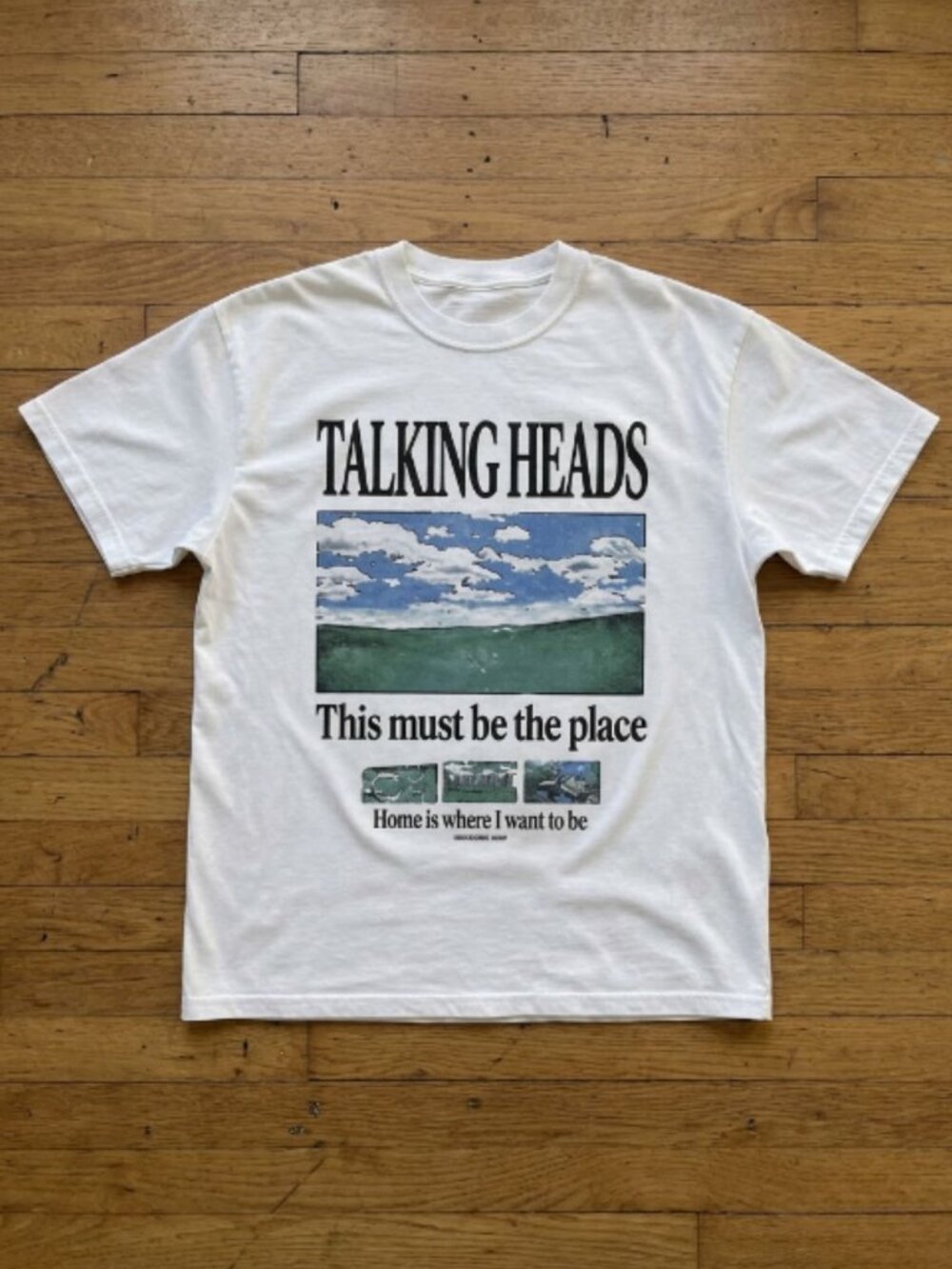 Talking Heads Graphic Band T-shirt Reprint